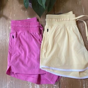 Two Pairs YPB Motion TEK Shorts